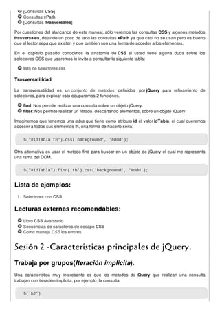 Manual Basico de jQuery | PDF