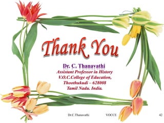 Dr.C.Thanavathi VOCCE 42
 
