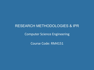 M.E CSE Notes.pptx