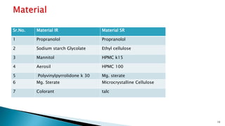 DESIGN AND EVALUATION OF BILAYER SUSTAINED RELEASE ANTI-HYPERTENSIVE ...