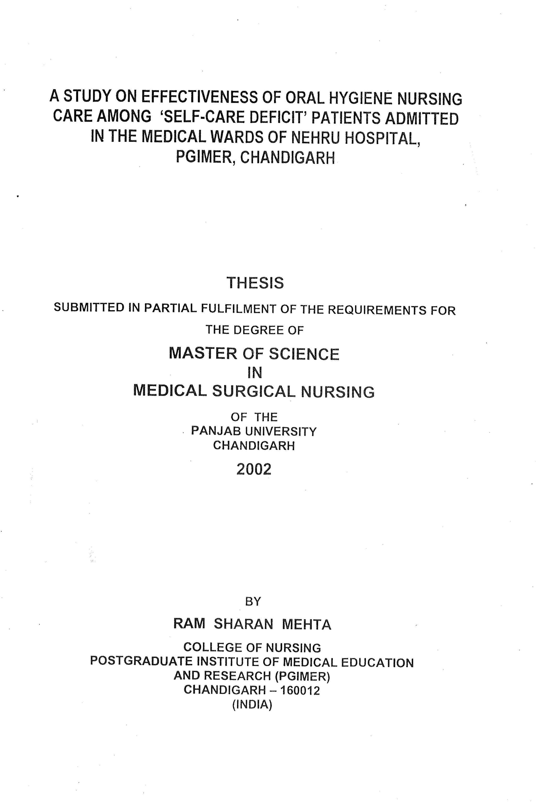 M. Sc. Nursing Thesis  by RS Mehta.pdf