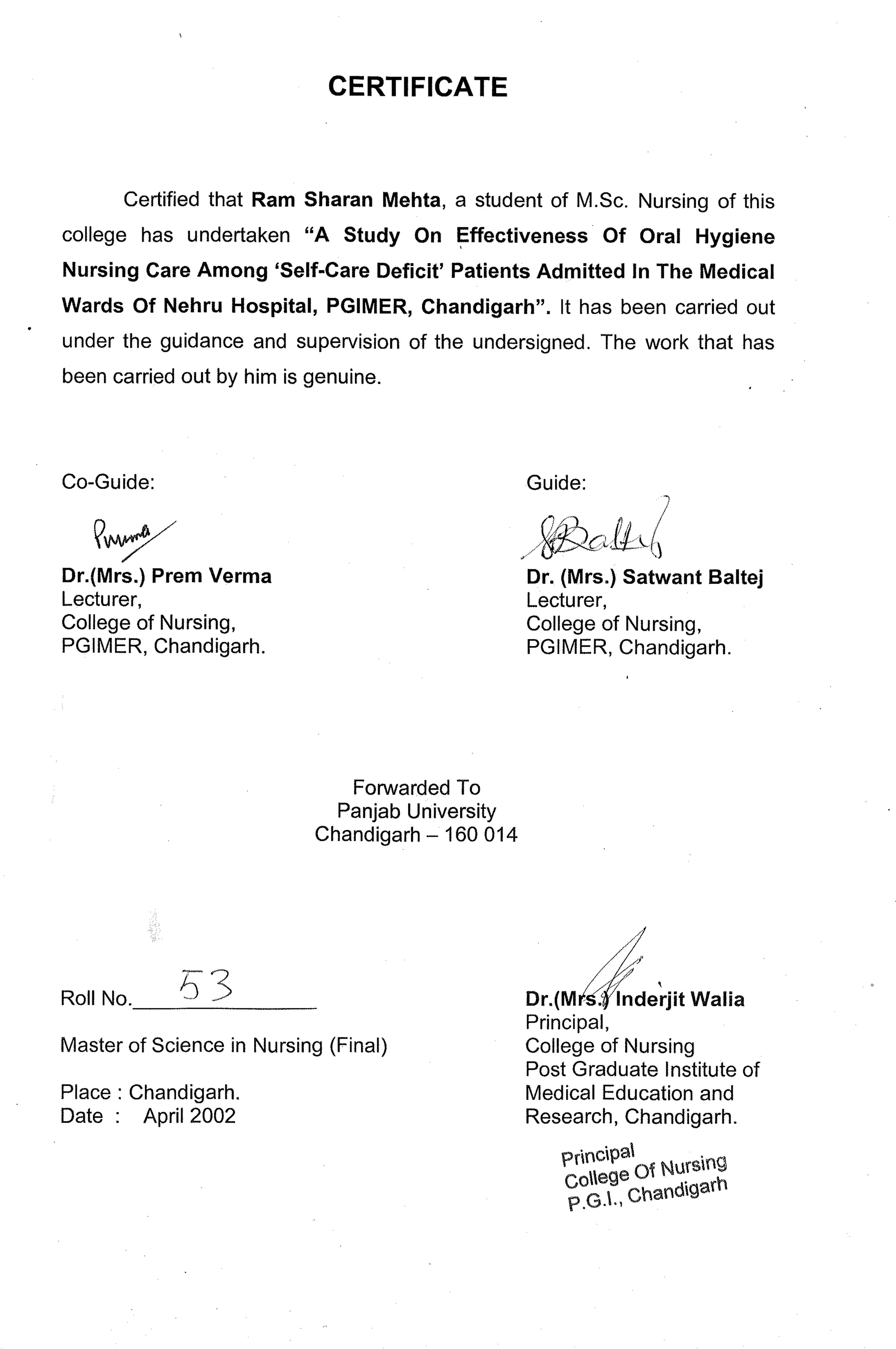 M. Sc. Nursing Thesis  by RS Mehta.pdf