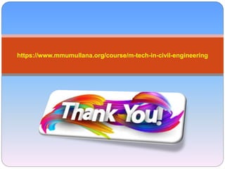 https://www.mmumullana.org/course/m-tech-in-civil-engineering
 