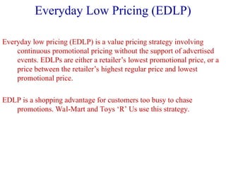 Marketing Management: Pricing strategies | PPT