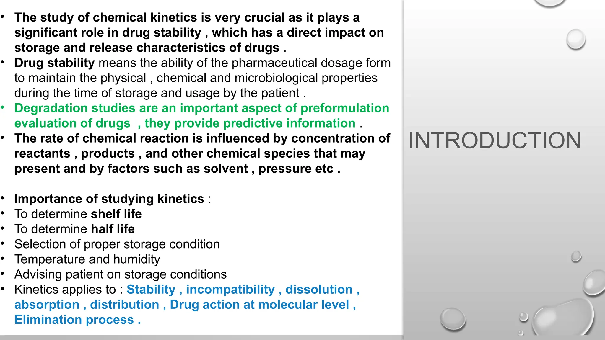 M.p KINETICS OF STABILITY AND STABILITY TESTING-Aina ppt 1[1]-1-1[1].pptx