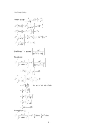 M 2 unit-5 | PDF