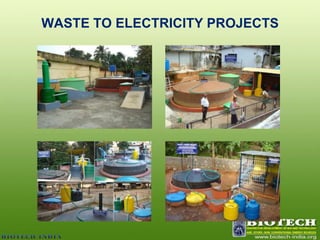 WASTE TO ELECTRICITY PLANTNedumbaseryGramaPanchayat, Kochin