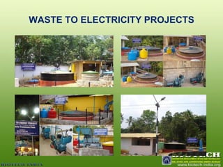 WASTE TO ELECTRICITY PROJECTKadakalGramaPanchayat
