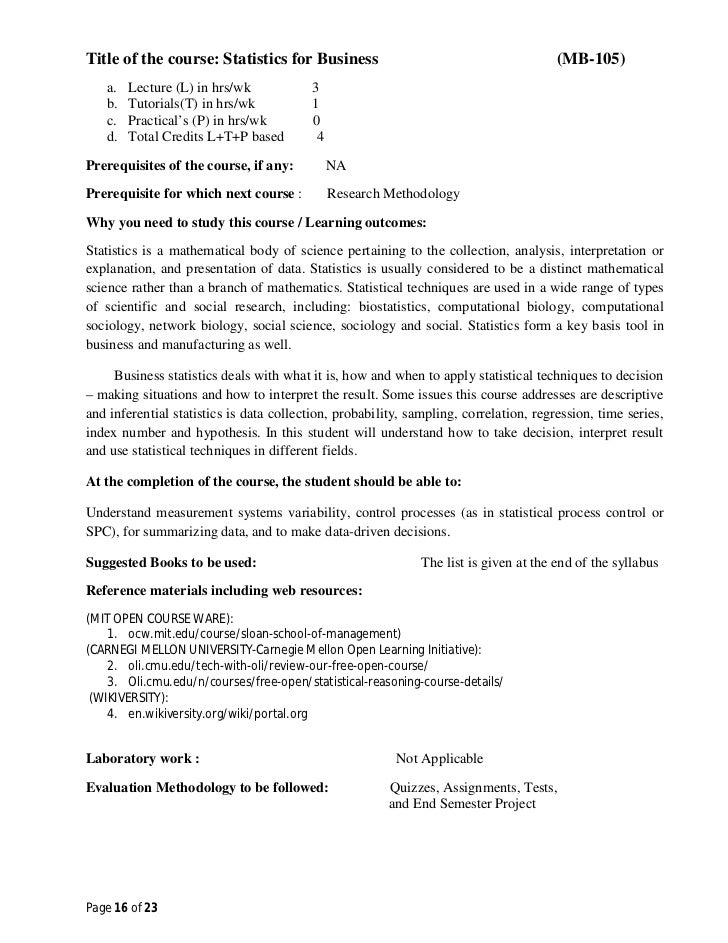 Mit Mba Syllabus m b a ist year syllabus Mit Mba Syllabus m b a ist year syllabus
