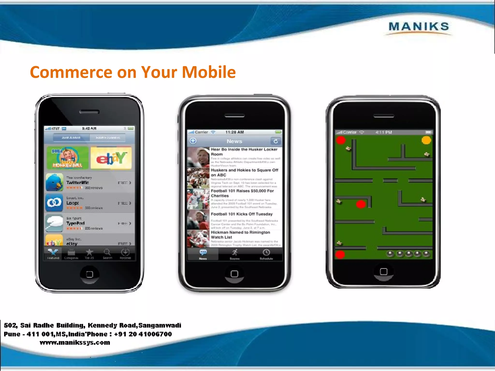 Commerce on Your Mobile 