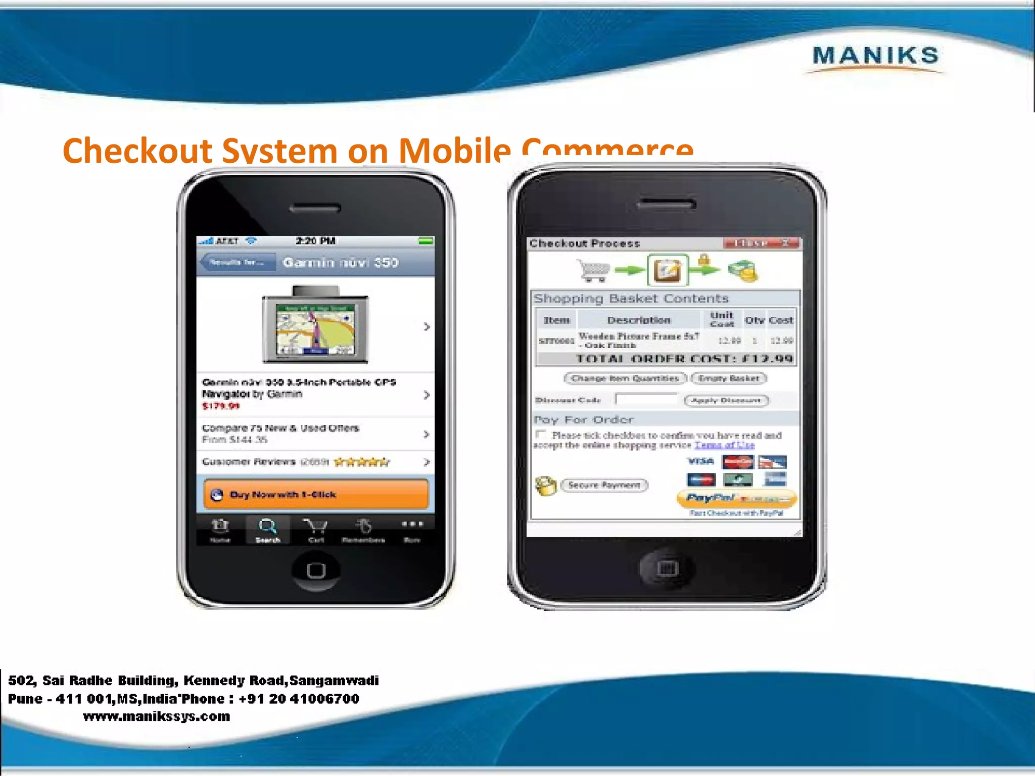 Checkout System on Mobile Commerce 