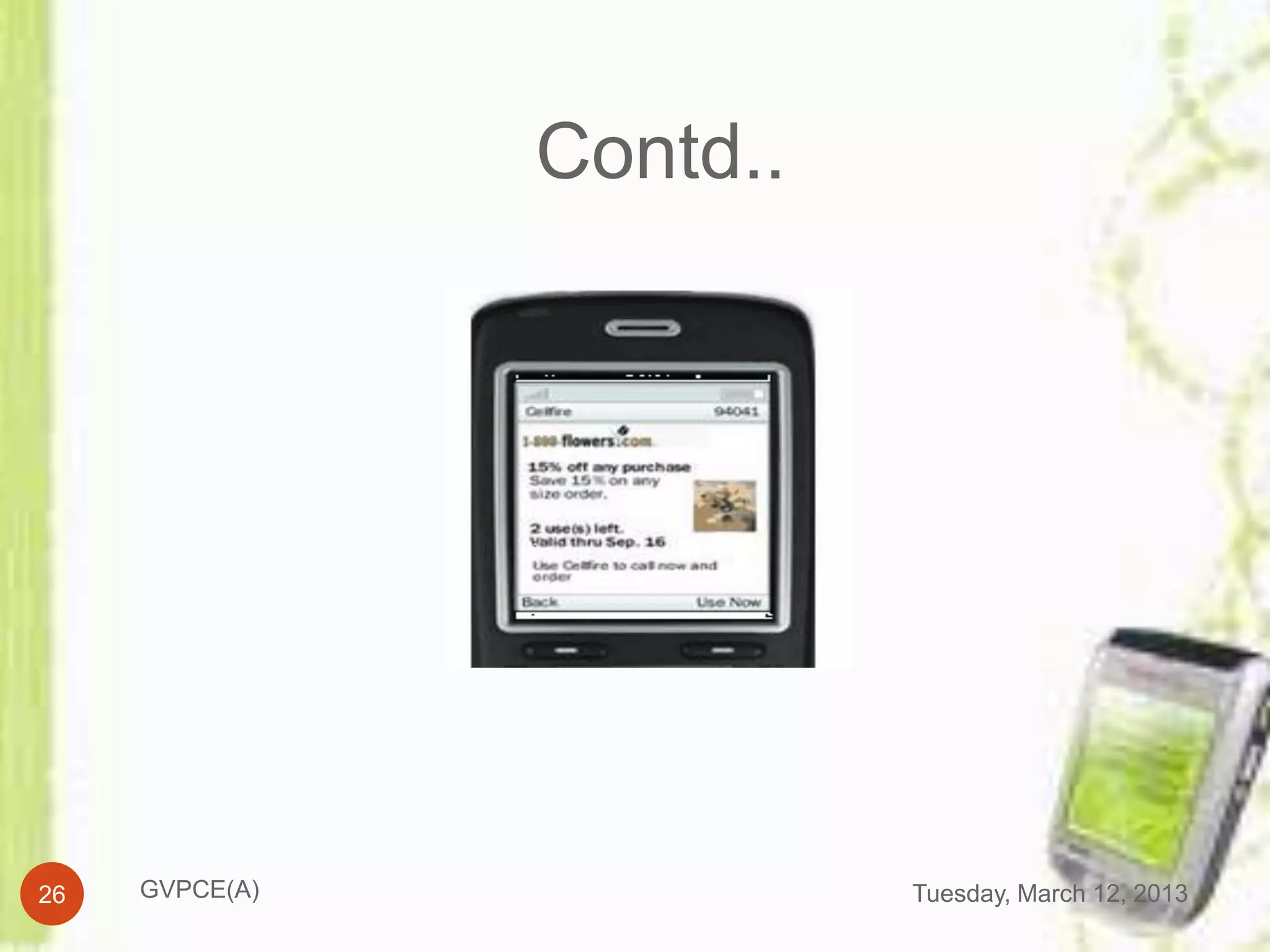 Contd..




26   GVPCE(A)             Tuesday, March 12, 2013
 