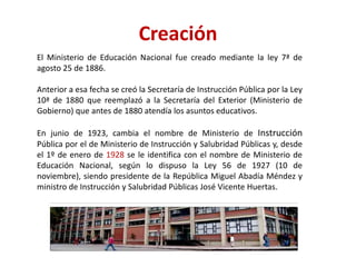 Secretaria generalFunciones cumplir con las funciones señaladas por la ley (Artículo 2 / Decreto 5012 del 28 de diciembre de 2009):