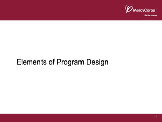 design monitoring and evaluation in humanitarian interventions across ...