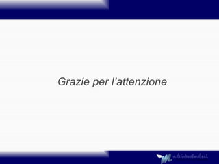 Grazie per l’attenzione 