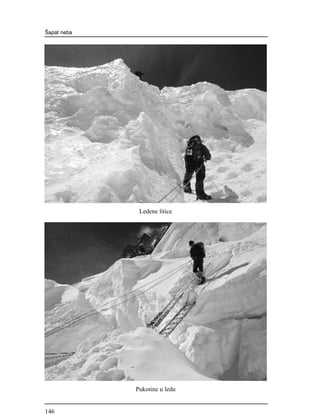 [apat neba
Ledene litice
Pukotine u ledu
146
 