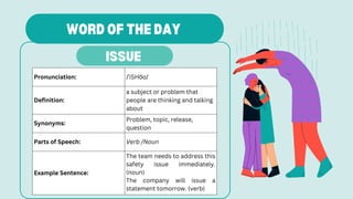 Issue/problem Synonym social issue moral issue and economic issue | PDF