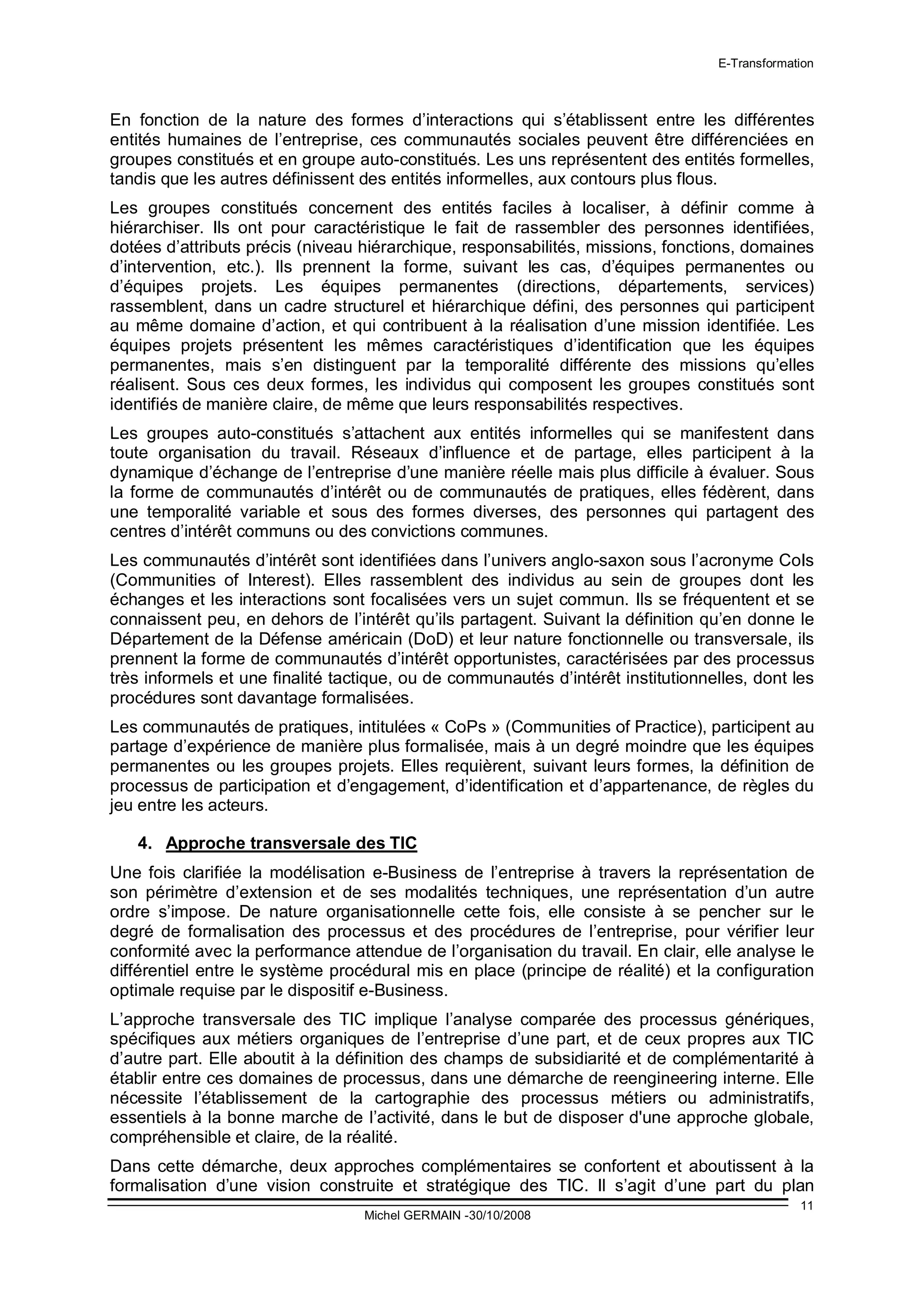 M Germain Mgmt Tic Et E Transformation 18 05 08