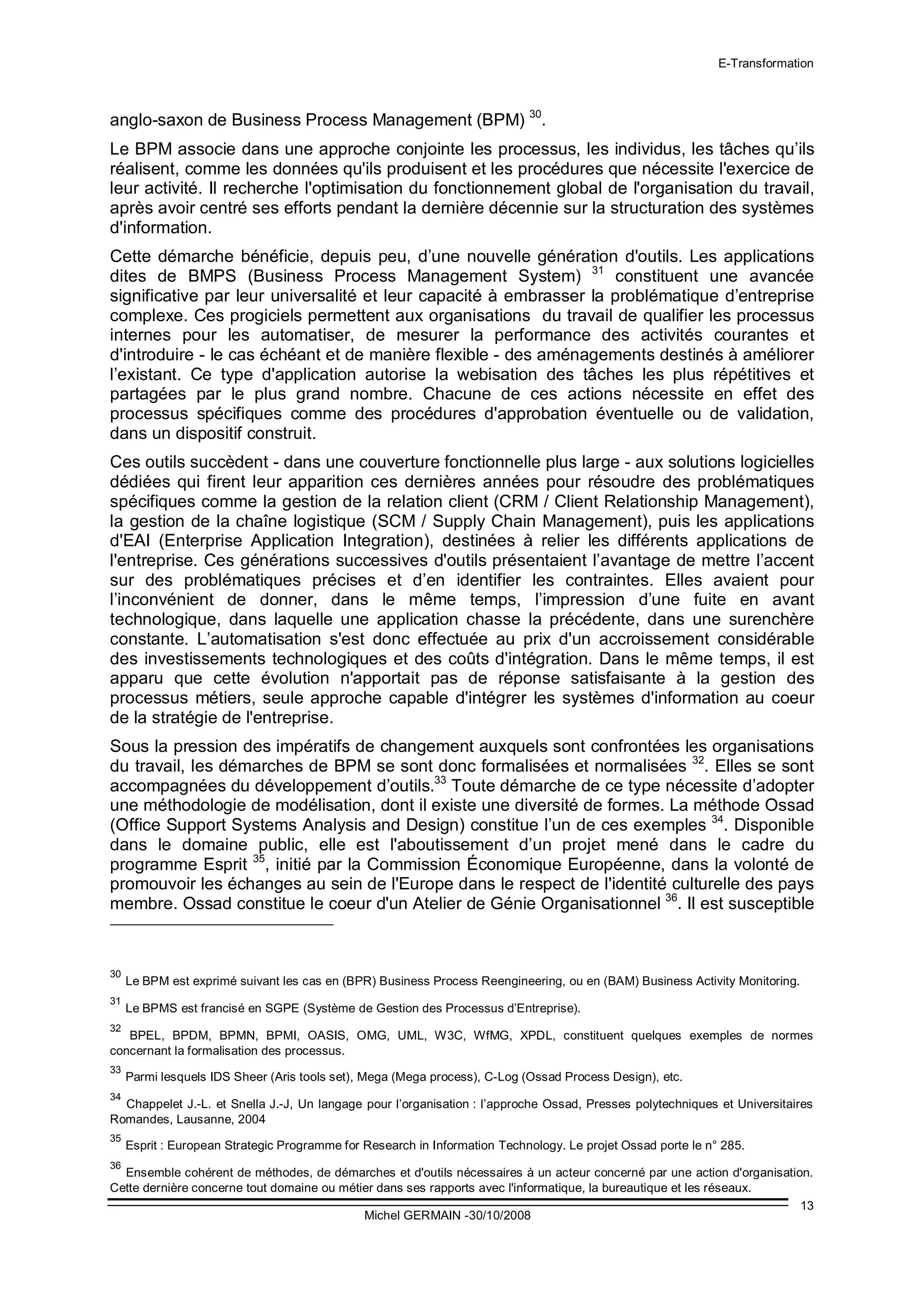 M Germain Mgmt Tic Et E Transformation 18 05 08