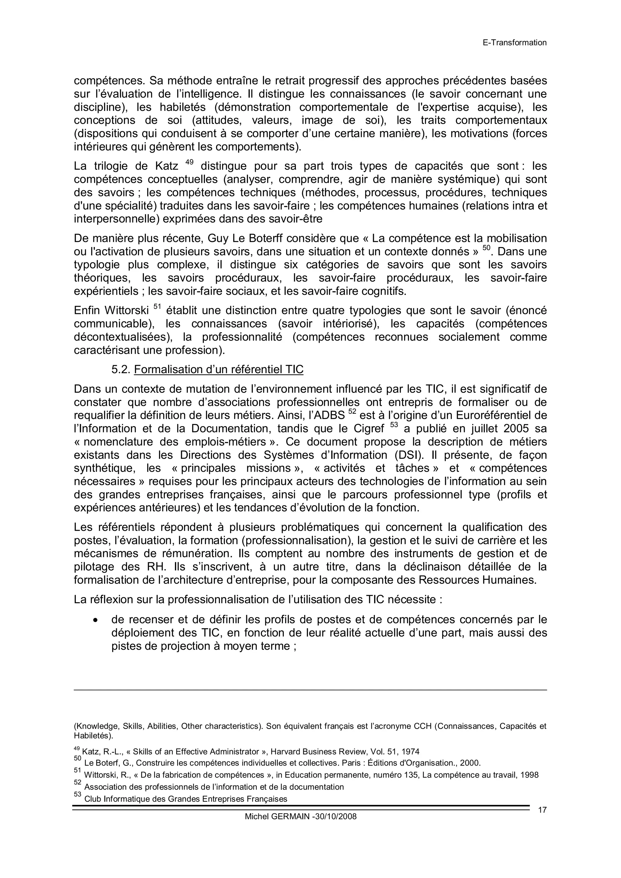 M Germain Mgmt Tic Et E Transformation 18 05 08