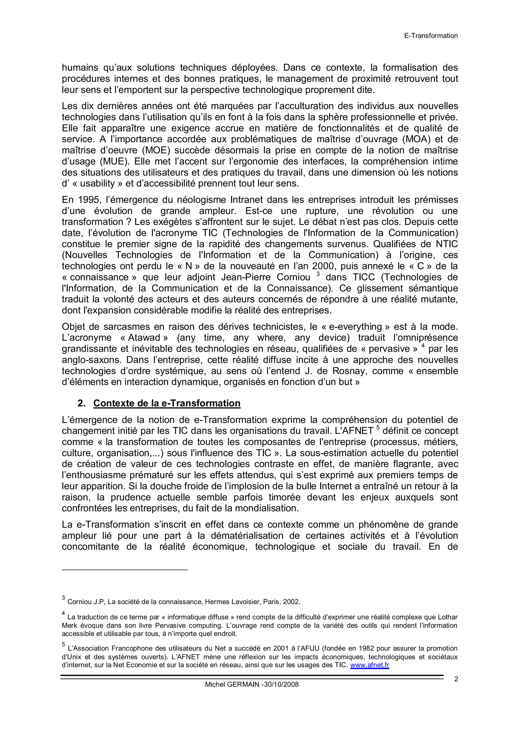 M Germain Mgmt Tic Et E Transformation 18 05 08