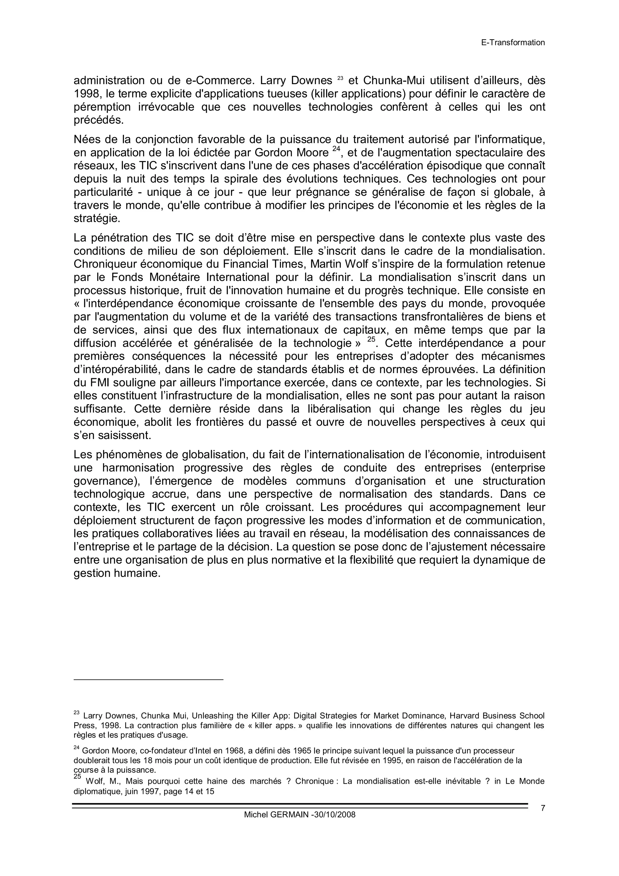 M Germain Mgmt Tic Et E Transformation 18 05 08