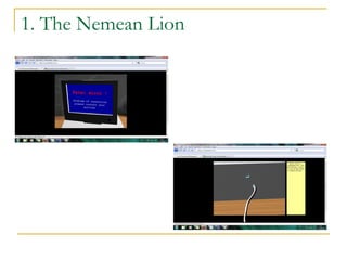 1. The Nemean Lion 