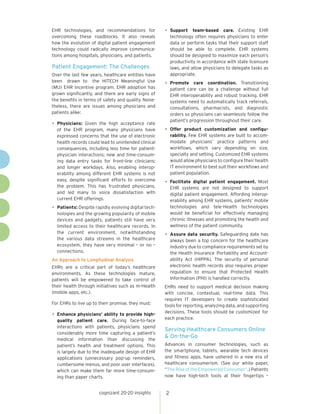 cognizant 20-20 insights 2
EHR technologies, and recommendations for
overcoming these roadblocks. It also reveals
how the ...