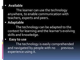 M learning | PPTX