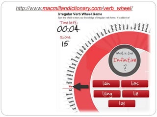 http://www.macmillandictionary.com/verb_wheel/
 