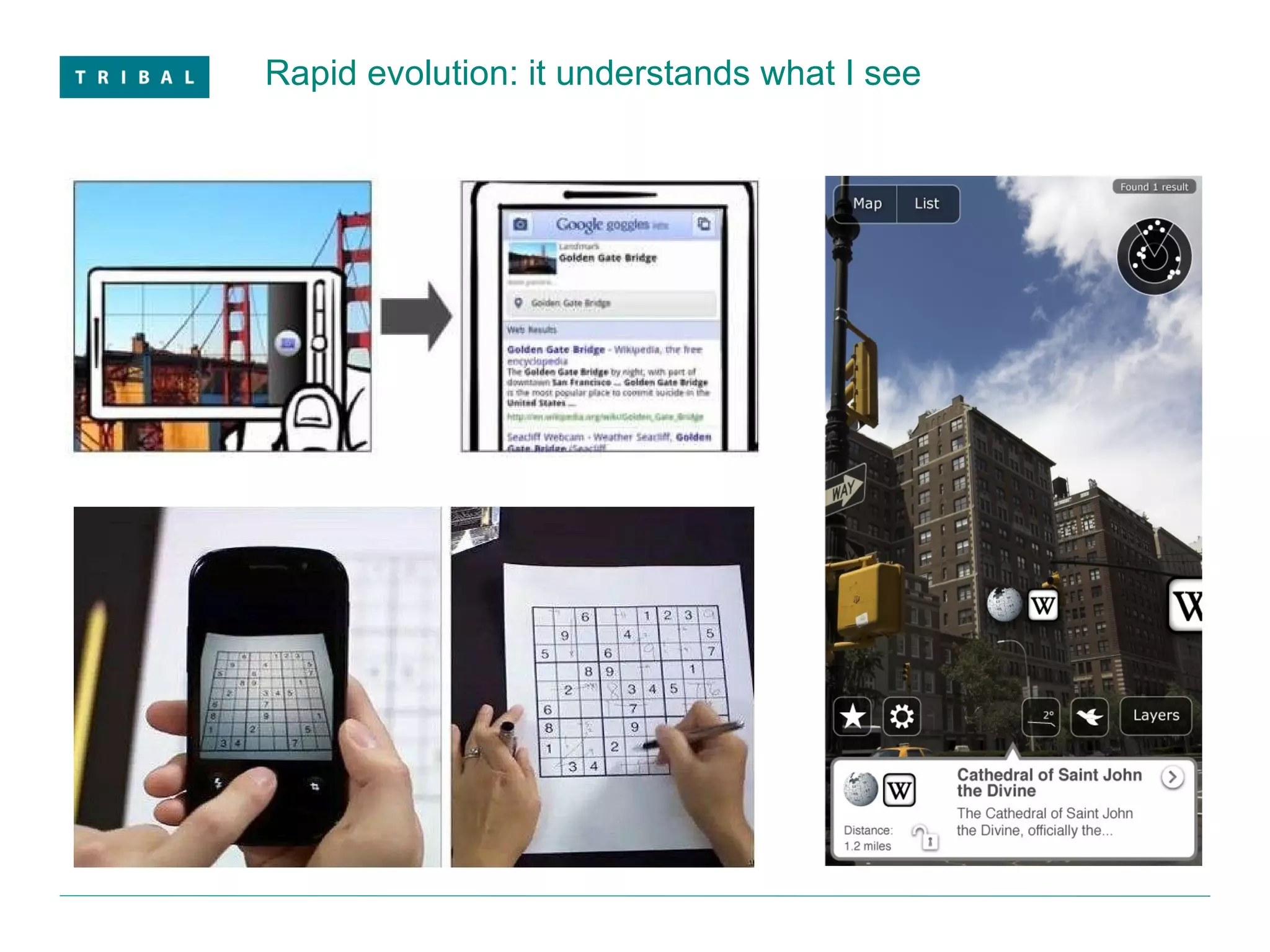 Rapid evolution: it understands what I see 