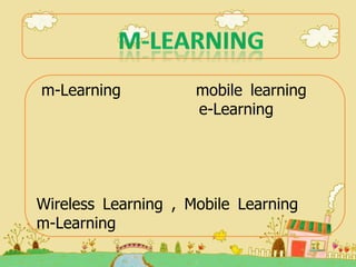M learning , u-learning | PPTX