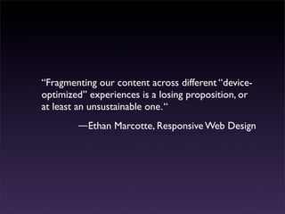 Web Apps and Responsive Design for Libraries