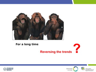 For a long time 
Reversing the trends ? 
 