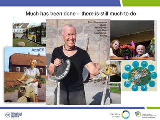 Much has been done – there is still much to do 
AgnES 
Foto: Eisenhammer 
Quelle: www.tagesschau.de 
Quelle: 
Neue Bilder 
vom Altern 
Ausstellungs-katalog 
 