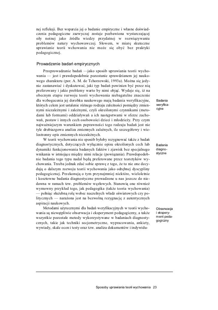 Socjologia wychowania w zarysie pdf