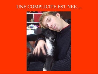 UNE COMPLICITE EST NEE… 