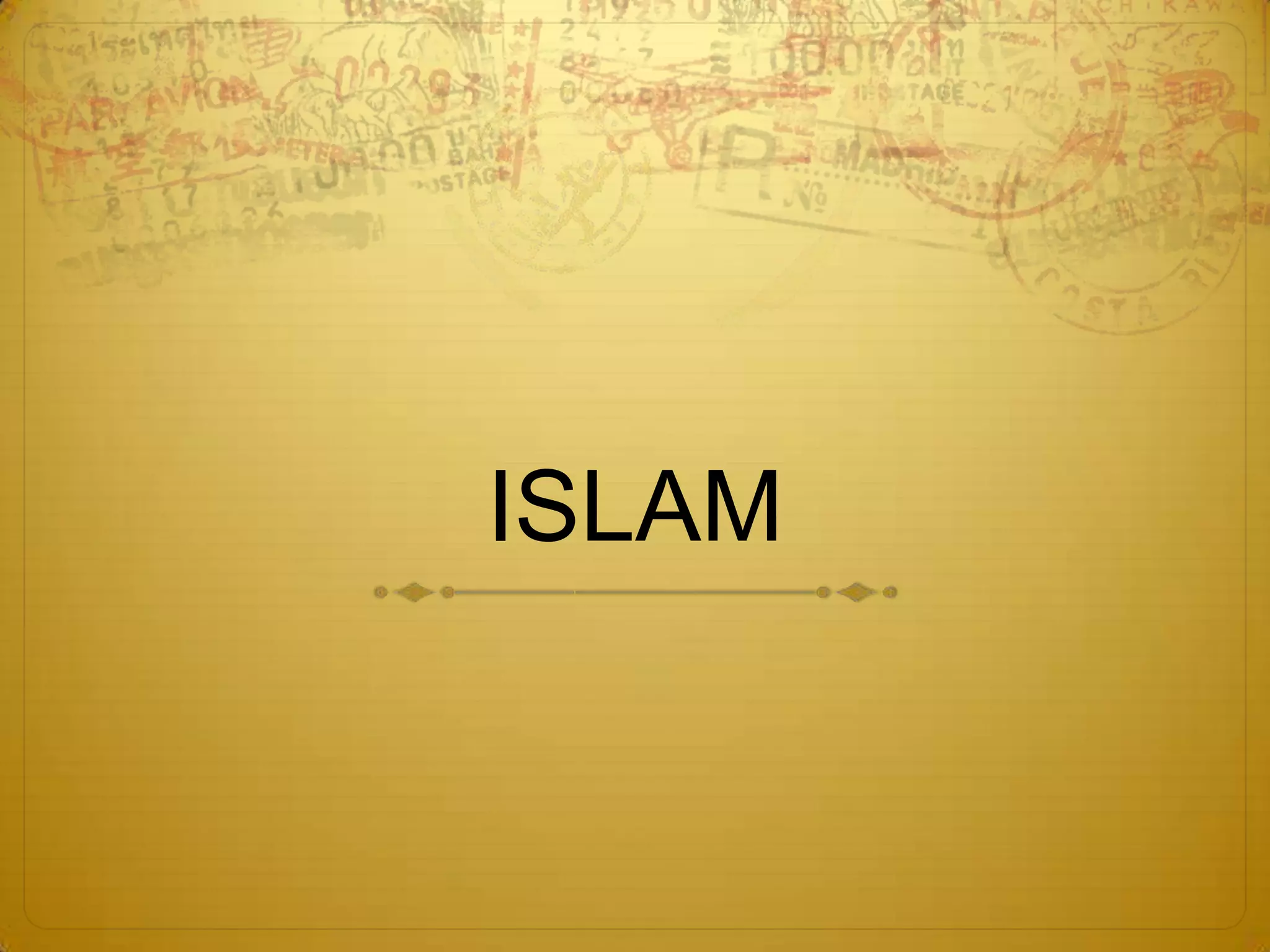 ISLAM
 