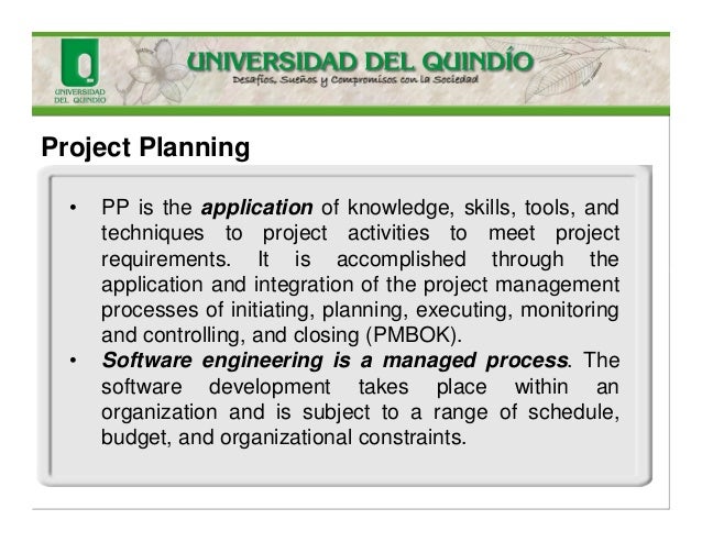 project planning in software engineering software development project planning