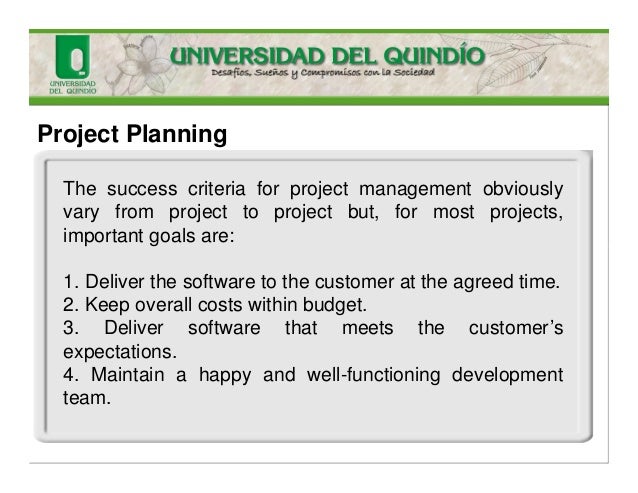 project planning in software engineering software development project planning