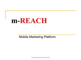 Mobile Marketing Platform 