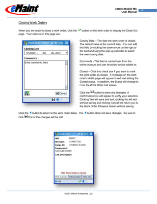 eMaint MX Users Guide