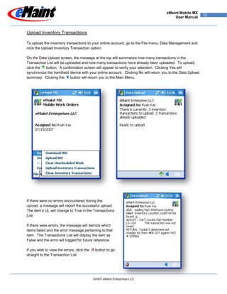 eMaint MX Users Guide