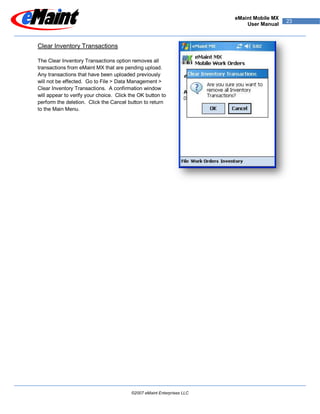 eMaint MX Users Guide