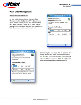 eMaint MX Users Guide