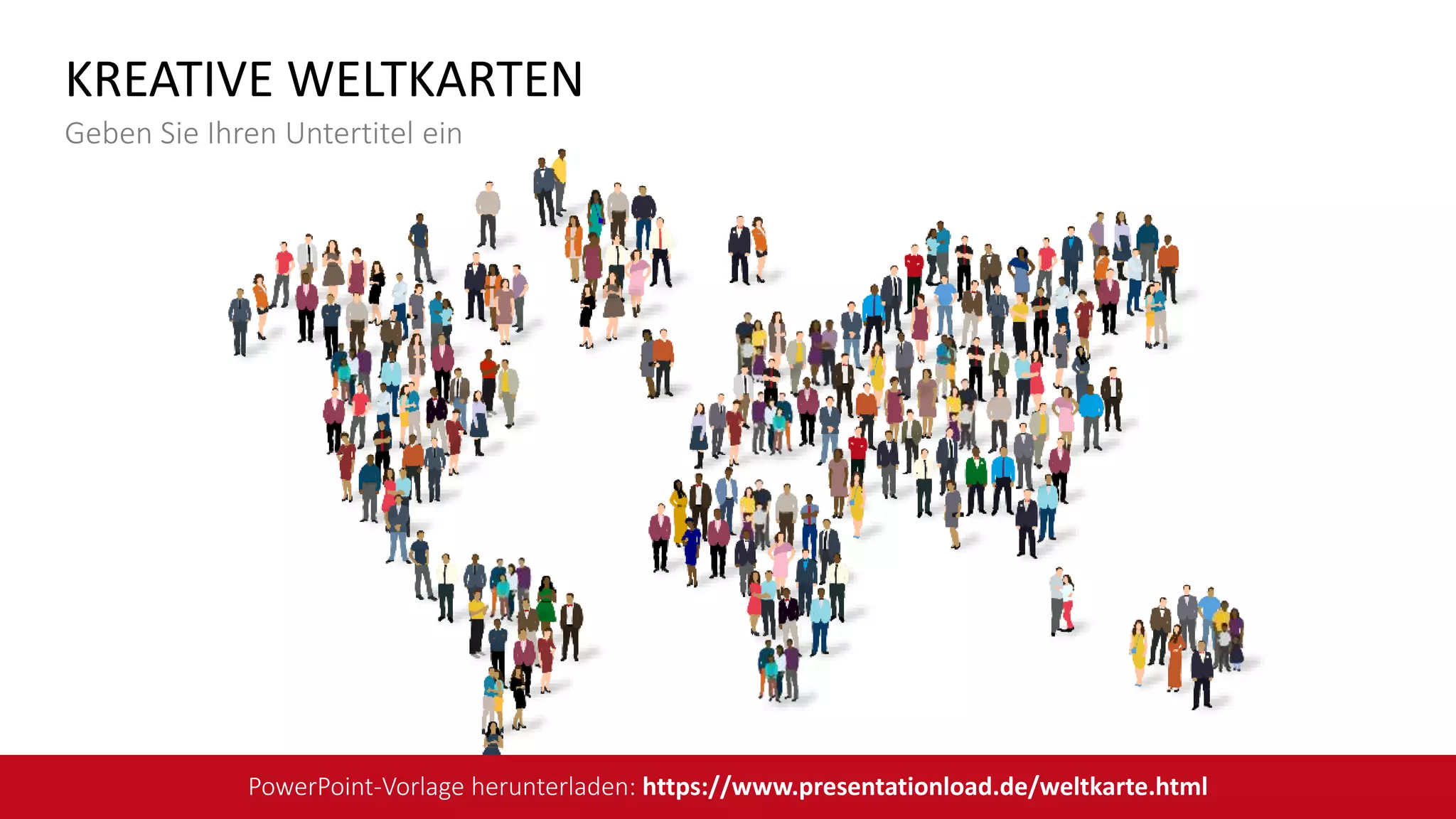 KREATIVE WELTKARTEN
Geben Sie Ihren Untertitel ein
PowerPoint-Vorlage herunterladen: https://www.presentationload.de/weltkarte.html
 