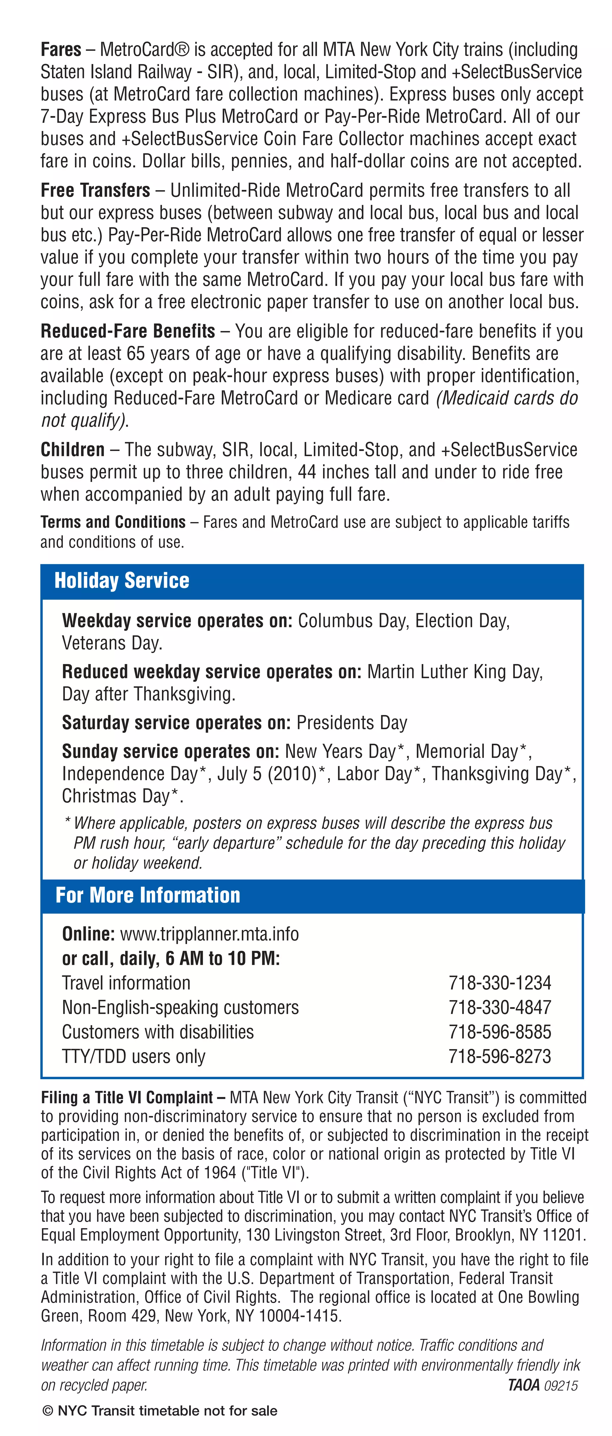 M2 Bus Schedule | PDF