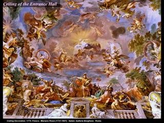 Ceiling of the Entrance Hall
 