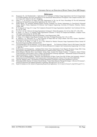 Literature Survey on Detection of Brain Tumor from MRI Images | PDF