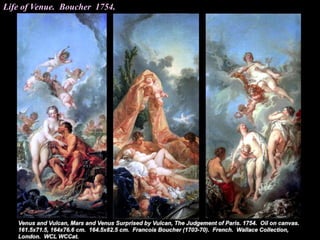 Life of Venue. Boucher 1754.
 